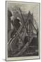 The Tower Bridge, the Progress of the Work-Henri Lanos-Mounted Giclee Print