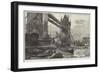 The Tower Bridge-William Heysham Overend-Framed Giclee Print