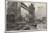 The Tower Bridge-William Heysham Overend-Mounted Giclee Print