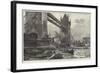 The Tower Bridge-William Heysham Overend-Framed Giclee Print