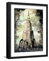 The Tower, C1850-1890-Stanislas Lepine-Framed Giclee Print