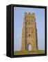 The Tower, Glastonbury Tor, Glastonbury, Somerset, England, UK-Julia Bayne-Framed Stretched Canvas