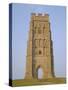 The Tower, Glastonbury Tor, Glastonbury, Somerset, England, UK-Julia Bayne-Stretched Canvas
