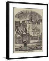 The Tower in the Fifteenth Century-null-Framed Giclee Print
