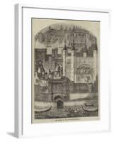 The Tower in the Fifteenth Century-null-Framed Giclee Print