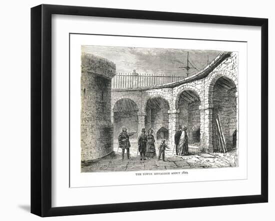 The Tower Managerie, 1878-Walter Thornbury-Framed Giclee Print