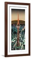 The Tower (night)-HR-FM-Framed Limited Edition