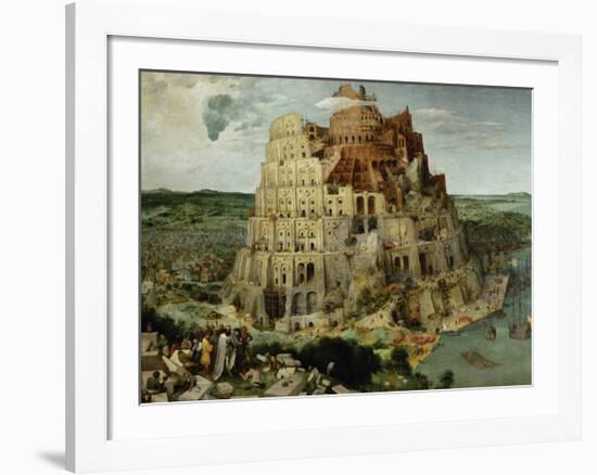 The Tower of Babel, 1563-null-Framed Giclee Print