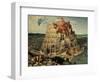 The Tower of Babel, 1563-Pieter Bruegel the Elder-Framed Giclee Print