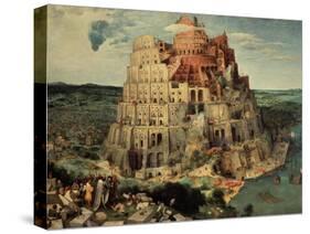 The Tower of Babel, 1563-Pieter Bruegel the Elder-Stretched Canvas