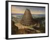 The Tower of Babel, 1594-Lucas van Valckenborch-Framed Giclee Print