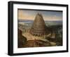 The Tower of Babel, 1594-Lucas van Valckenborch-Framed Giclee Print