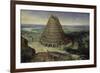 The Tower of Babel, 1594-Lucas van Valckenborch-Framed Giclee Print