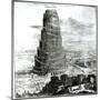 The Tower of Babel, 1679-Athanasius Kircher-Mounted Giclee Print