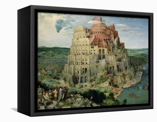 The Tower of Babel, c.1563-Pieter Bruegel the Elder-Framed Stretched Canvas