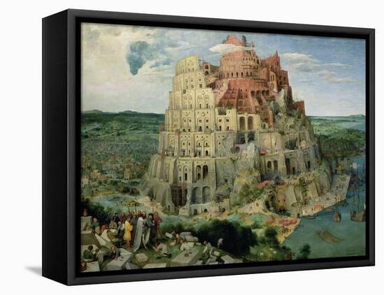 The Tower of Babel, c.1563-Pieter Bruegel the Elder-Framed Stretched Canvas