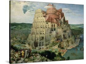 The Tower of Babel, c.1563-Pieter Bruegel the Elder-Stretched Canvas