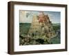 The Tower of Babel, c.1563-Pieter Bruegel the Elder-Framed Premium Giclee Print