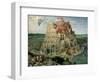 The Tower of Babel, c.1563-Pieter Bruegel the Elder-Framed Premium Giclee Print