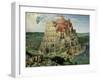 The Tower of Babel, c.1563-Pieter Bruegel the Elder-Framed Giclee Print