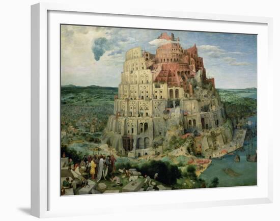 The Tower of Babel, c.1563-Pieter Bruegel the Elder-Framed Giclee Print