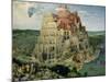 The Tower of Babel, c.1563-Pieter Bruegel the Elder-Mounted Giclee Print