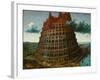 The Tower of Babel, c.1565-Pieter the Elder Brueghel-Framed Giclee Print