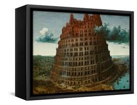 The Tower of Babel, c.1565-Pieter the Elder Brueghel-Framed Stretched Canvas