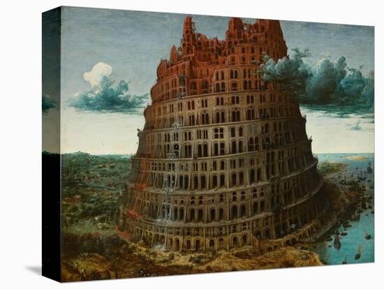 The Tower of Babel, c.1565-Pieter the Elder Brueghel-Stretched Canvas