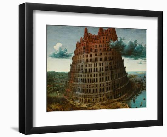 The Tower of Babel, c.1565-Pieter the Elder Brueghel-Framed Giclee Print