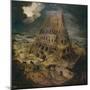 The Tower of Babel, Ca 1595-Pieter Brueghel the Younger-Mounted Giclee Print