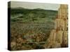 The Tower of Babel, Detail-Pieter Bruegel the Elder-Stretched Canvas