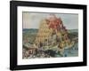 The Tower of Babel-Pieter Bruegel the Elder-Framed Collectable Print