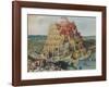 The Tower of Babel-Pieter Bruegel the Elder-Framed Collectable Print
