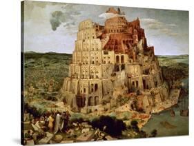 The Tower of Babel-Pieter Bruegel the Elder-Stretched Canvas