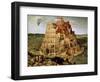 The Tower of Babel-Pieter Bruegel the Elder-Framed Giclee Print