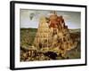 The Tower of Babel-Pieter Bruegel the Elder-Framed Giclee Print