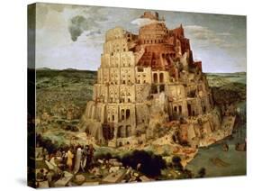 The Tower of Babel-Pieter Bruegel the Elder-Stretched Canvas