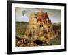 The Tower of Babel-Pieter Bruegel the Elder-Framed Giclee Print