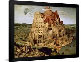 The Tower of Babel-Pieter Bruegel the Elder-Framed Giclee Print