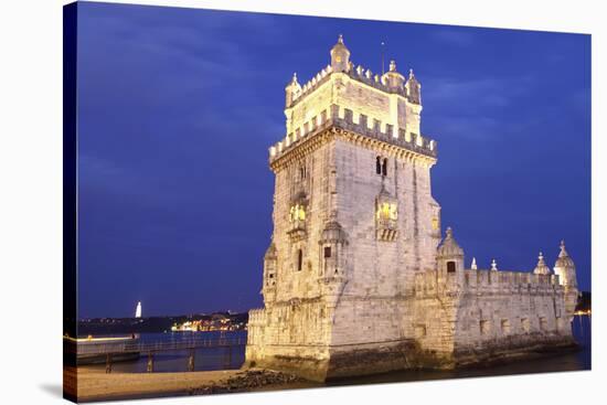 The Tower of Belem (Torre De Belem)-Stuart Forster-Stretched Canvas