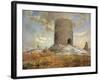 The Tower of Chailly in Barbizon-Jean-François Millet-Framed Giclee Print