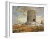 The Tower of Chailly in Barbizon-Jean-François Millet-Framed Giclee Print