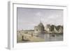 The Tower of Francis I at Le Havre, 1854-Eugène Boudin-Framed Giclee Print
