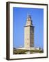 The Tower of Hercules Lighthouse, La Coruna City, Galicia, Spain, Europe-Richard Cummins-Framed Photographic Print