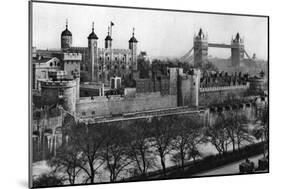 The Tower of London, 1926-1927-McLeish-Mounted Premium Giclee Print