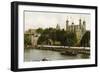 The Tower of London, Early 20th Century-null-Framed Giclee Print