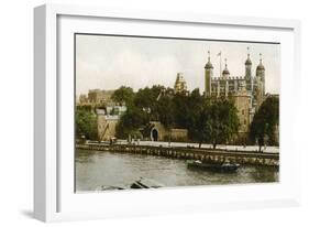 The Tower of London, Early 20th Century-null-Framed Giclee Print