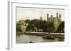 The Tower of London, Early 20th Century-null-Framed Giclee Print