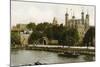 The Tower of London, Early 20th Century-null-Mounted Giclee Print